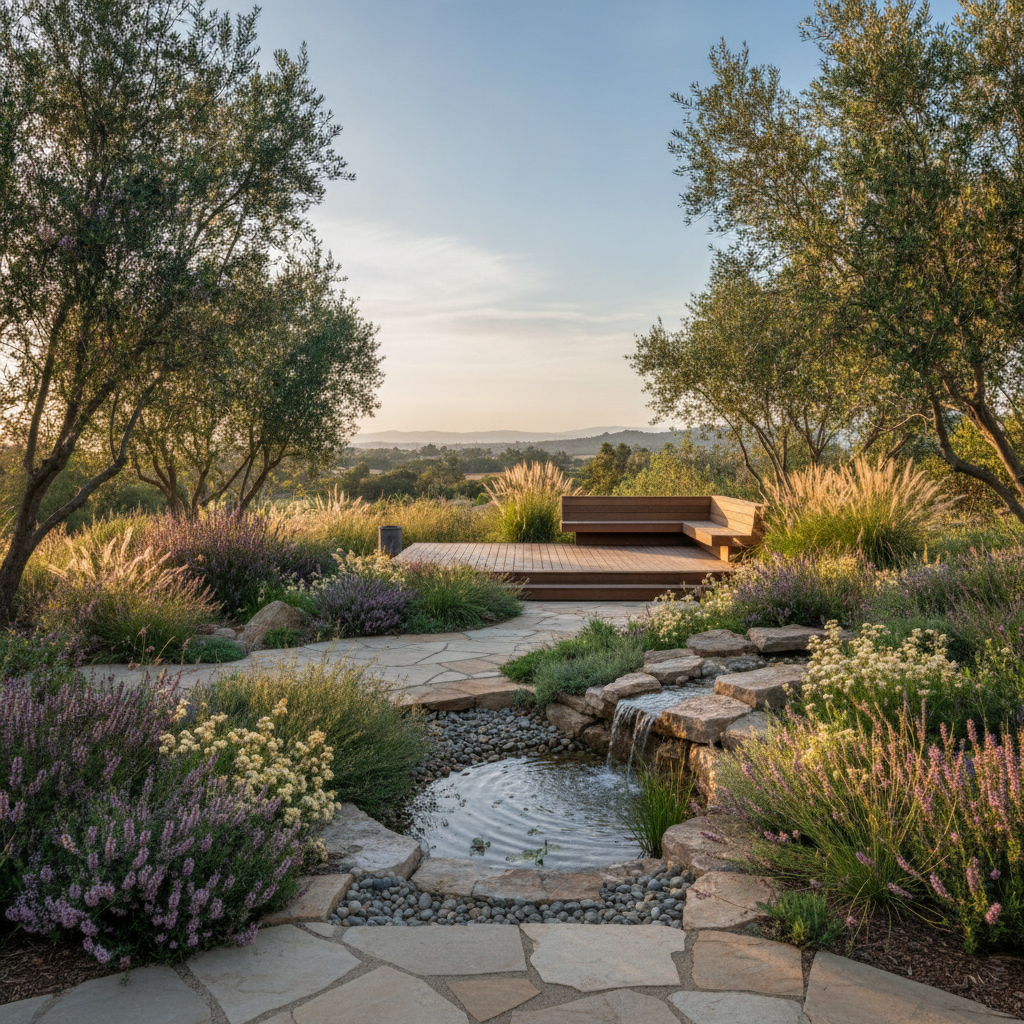 Landscape Design - No Face and No Text